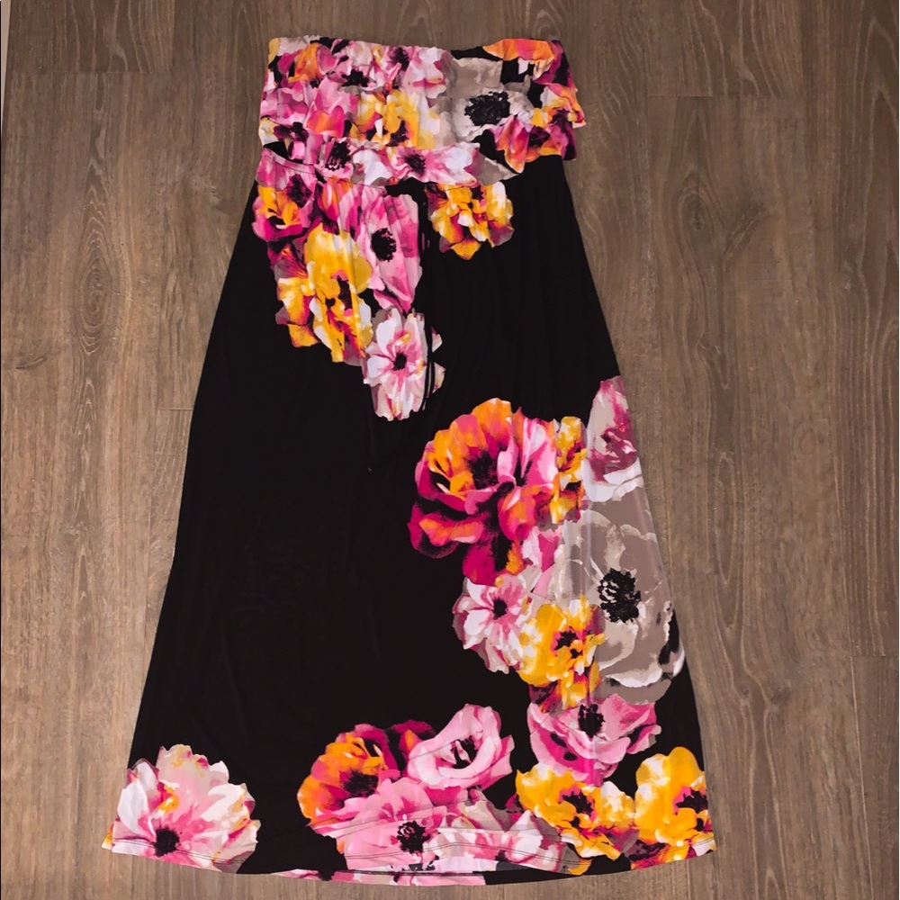 Strapless Summer Dress